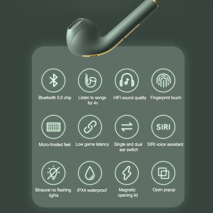 Wireless Sport Earbuds – Bluetooth TWS with Noise Reduction & Deep Bass