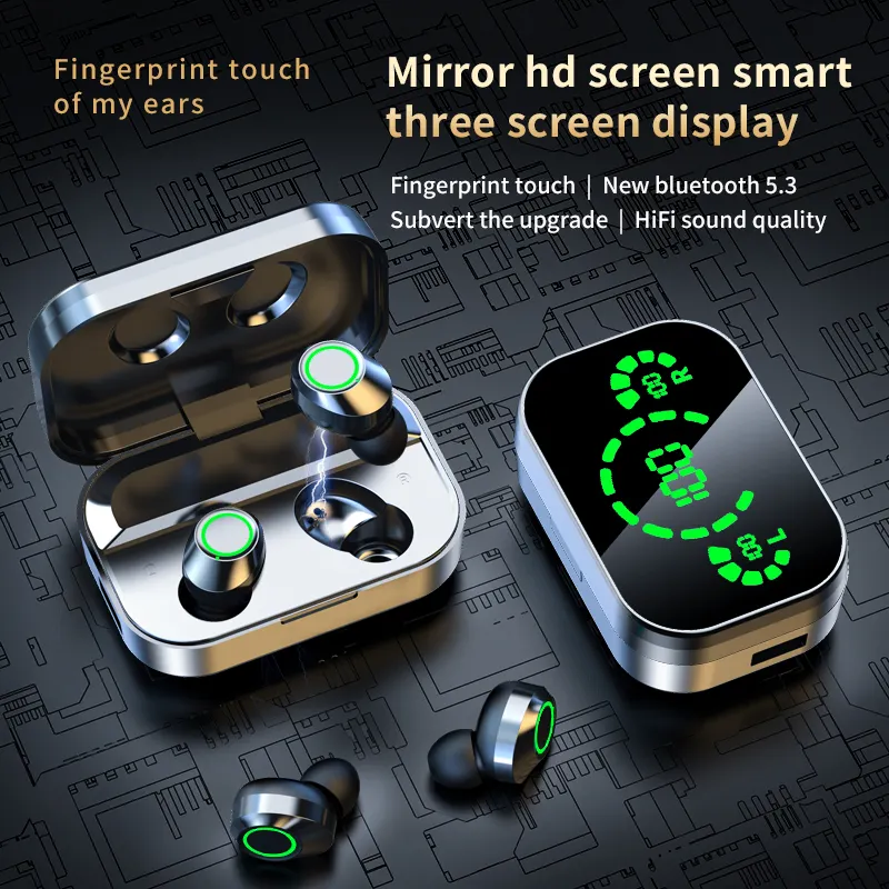 Wireless Earbuds YD03 – TWS Bluetooth with Long Battery Life