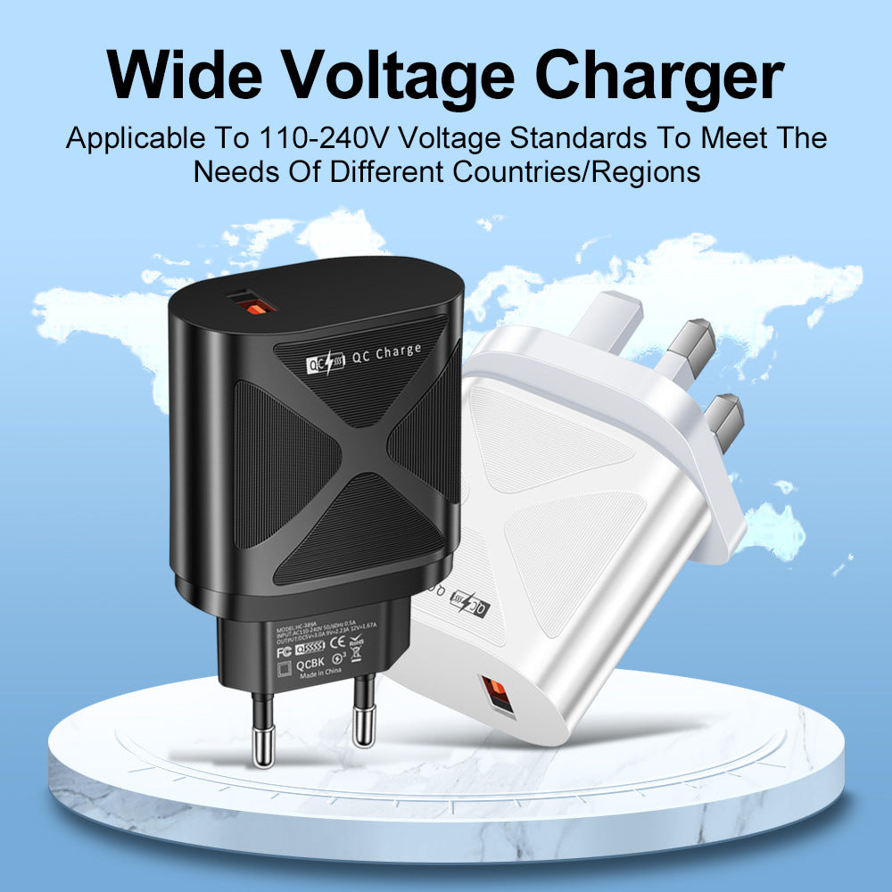 68W Super Fast Charger – Universal Mobile Phone Fast Charging Adapter