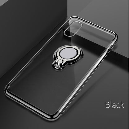 Clear Grip Phone Case – Magnetic Ring Stand & Slim Protection