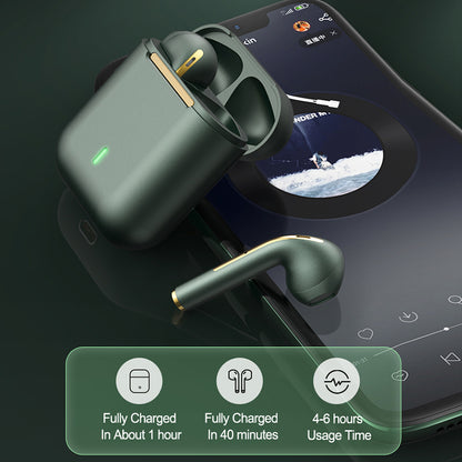 Wireless Sport Earbuds – Bluetooth TWS with Noise Reduction & Deep Bass